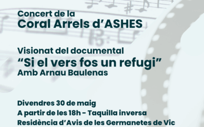 Us convidem a la tarda d’ASHES el divendres 30 de maig!