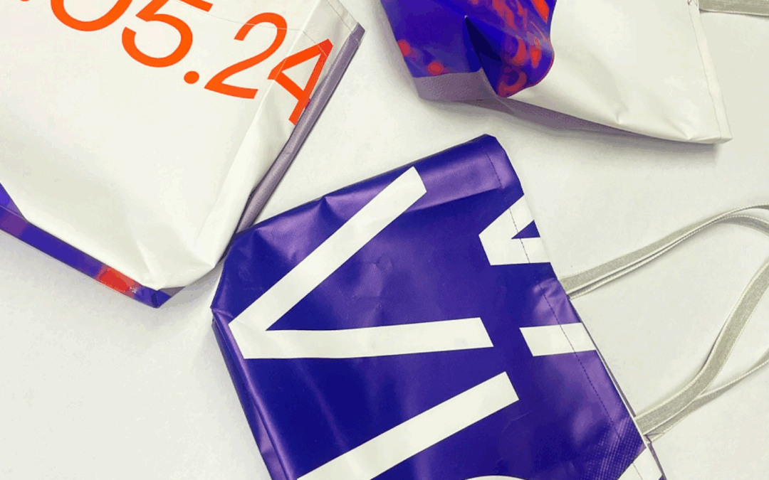 TALLER GRATUÏT: fes-te una bossa amb lona publicitària reciclara